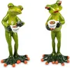 Lot de 2 figurines Formano « Couple de grenouilles Voir les images du produit 2