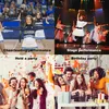 Leichte Cheerleader-Pompons, Sport-, Party- und Tanzzubehör Produktbild-Vorschau 2