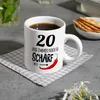 20 und immer noch so scharf wie Chili Tasse Kaffeetasse Produktbild-Vorschau 8