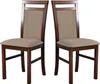 Two dining chairs are shown against a white background. Produktbild-Vorschau