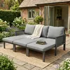 Merax Gartenmöbel-Set 3-Sitzer Outdoorsofa, Produktbild-Vorschau 5