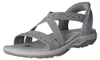 Skechers Reggae Slim Sparkle Sandale Grau Produktbild-Vorschau 3
