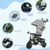 HOMCOM 6-in-1 Dreirad mit Schubstange, Kinderdreirad mit Produktbild-Vorschau 7