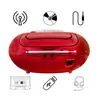 Soundmaster SCD7800 CD-Kassettendeck DAB+ Radio USB, Rot Produktbild-Vorschau 3