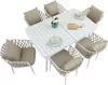 Gartenmöbel Set SUNNY mit 1 ausziehbaren Esstisch und 6 Produktbild-Vorschau 12