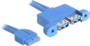 DeLOCK 82941, 0,45 m, 2 x USB A, USB 3.2 Gen 1 (3.1 Gen 1), Produktbild-Vorschau 6