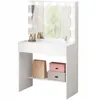 Glamour Loft Toaletka Kosmetyczna Makijażu Wizażu Z Lustrem Podgląd zdjęcia produktu 2