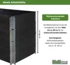 Hochbeet 4er Set Palettenrahmen Pflanzbeet 120x80x80 cm aus Produktbild-Vorschau 6