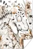 MuchoWow® Poster Aquarelle - Tiere - Dschungel - Pastell - Produktbild-Vorschau 1