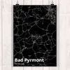 Mr. & Mrs. Panda Bild Bad Pyrmont DIN A5 - Geschenk, Produktbild-Vorschau 2