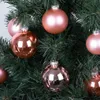 Weihnachtskugeln 26 Stk 4,6,8cm Shiny Rosé Produktbild-Vorschau 4