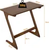 COSTWAY Table d'appoint, table basse en forme de Z en Voir les images du produit 3