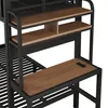 Lit superposé avec bureau et éclairage LED, structure en Voir les images du produit 10