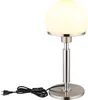 Globo Lighting Tischleuchte Metall Nickel matt, 1x E27 Produktbild-Vorschau 3