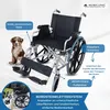 Mobiclinic, Rollstuhl, klappbar, leicht, Bottom Brake Produktbild-Vorschau 3