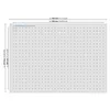 A grid pattern on a light gray background with dimensions indicated. Produktbild-Vorschau