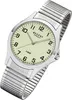 Regent  Quarzuhrwerk Analoganzeige Armbanduhr leuchtendes Produktbild-Vorschau 2