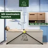 MyZone faltbare Badewanne, 150 x 60 x 50 cm | Klappbare, Produktbild-Vorschau 2