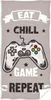 Strandtuch Gamer Game Flow 90x180 cm Produktbild-Vorschau 8