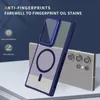 A phone case is displayed with marketing text and icons highlighting its features. Produktbild-Vorschau