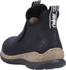 Rieker Damen Slipper Schwarz Voir les images du produit 7