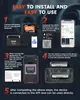 Auto-Batteriemonitor 6V 12V 24V, Bluetooth 5.3, IP67, Lade-/Starttest Productafbeelding-voorbeeld