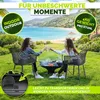 Set di 2 sedie da giardino tillvex® resistenti alle Anteprima dell’immagine prodotto 7