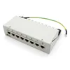 ARLI Patchpanel inkl. 8x Keystone Cat8.1 Module – 8-Port Produktbild-Vorschau 2