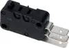 A black and silver microswitch is shown against a white background. Produktbild-Vorschau