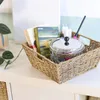 Geschenkkorb leer, Aufbewahrungskorb geflochten aus Produktbild-Vorschau 2