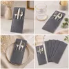 Besteckhülle Filz 6er Set, Bestecktaschen 25x10cm, Produktbild-Vorschau 6