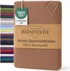 EXKLUSIV HEIMTEXTIL Marke Jersey Spannbettlaken 90 x 200 cm Produktbild-Vorschau 1