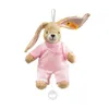 Steiff Musik-Kuscheltier Hoppel Hase rosa - Plüsch Spieluhr Produktbild-Vorschau 2