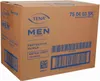 A cardboard box for Tena Men Active Fit protective shields. Podgląd zdjęcia produktu