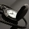 Klassische, glatte Vintage-Quarz-Taschenuhr, arabische Produktbild-Vorschau 2
