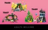LEGO Wicked Emerald City Wandkunst - 3D-Bauset für Produktbild-Vorschau 17