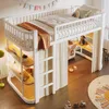 Hochbett Kinderbett mit Verdunkelungsvorhängen,individuell Produktbild-Vorschau 5