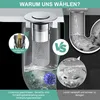 2-in-1 Waschbeckenstöpsel mit Abflusssieb, 2 Stk,Edelstahl, Produktbild-Vorschau 6