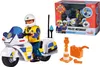 Simba Dickie Vertriebs GmbH Sam Polizei Motorrad mit Figur Produktbild-Vorschau 2
