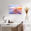Poster - Poster ohne Rahmen - Sonnenuntergang Wasser Brücke Produktbild-Vorschau 5