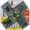 A multi-pack of Bosch drill bits and screwdriver bits in clear plastic packaging. Podgląd zdjęcia produktu