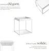 Table d'appoint CAMBRIDGE 40x40x44cm - blanc Voir les images du produit 3