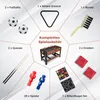 COSTWAY Tavolo da gioco multiuso 2 in 1 girevole, tavolo Anteprima dell’immagine prodotto 5