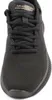 A close-up, front-facing view of a black Skechers Bobs Geo How Marvelous sneaker. Produktbild-Vorschau