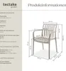 tectake® Gartenstühle Alcudia, wetterfest, stapelbar Produktbild-Vorschau 5
