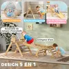 AIYAPLAY 5 en 1 Triangle arche d'escalade enfants avec Voir les images du produit 3
