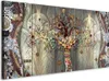 Vlies Leinwandbild - Tree of Life (5 Parts) Narrow 200x80 Produktbild-Vorschau 1