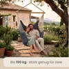 XXL Hängesessel 185x130cm bis 150kg - 2 Personen Produktbild-Vorschau 3
