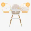 TULANO Morsel Beige | Kinderhochstuhl 2 in 1 Hochstuhl Produktbild-Vorschau 8