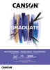 CANSONC400110376 Blocco di studio CANSON GRADUATE MIXED Anteprima dell’immagine prodotto 1